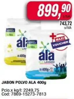 Maxiconsumo Ala jabon polvo oferta