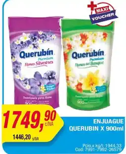 Maxiconsumo Querubin enjuague oferta