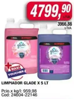 Maxiconsumo Glade limpiador oferta