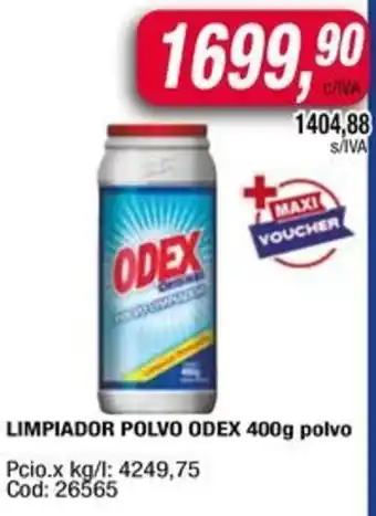 Maxiconsumo Odex limpiador polvo oferta