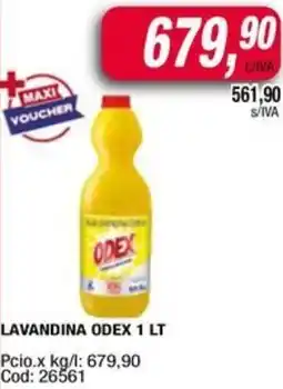 Maxiconsumo Odex lavandina oferta