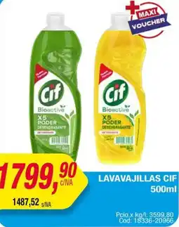 Maxiconsumo Cif lavavajillas oferta