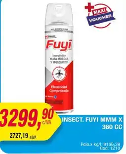 Maxiconsumo Fuyi insect. mmm oferta