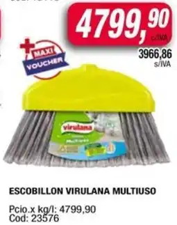 Maxiconsumo Virulana escobillon multiuso oferta