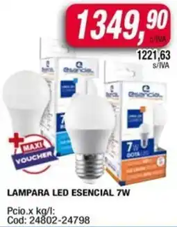 Maxiconsumo Lampara led esencial oferta
