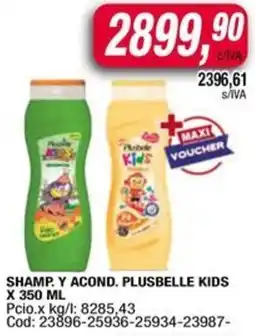Maxiconsumo Plusbelle kids shamp. y acond. oferta