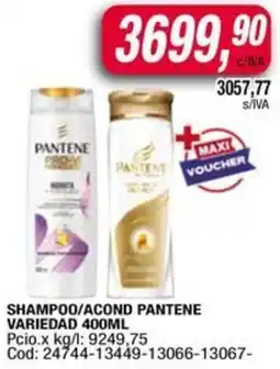 Maxiconsumo Pantene shampoo/acond variedad oferta
