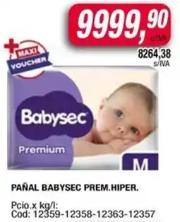 Maxiconsumo Babysec Premium M oferta