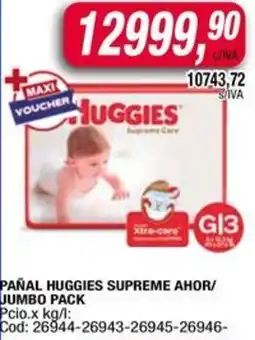 Maxiconsumo Huggies Xtra-care G|3 oferta
