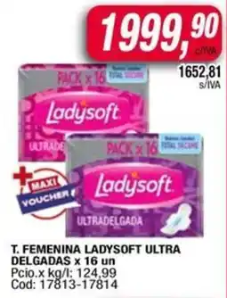 Maxiconsumo Ladysoft Ultra oferta