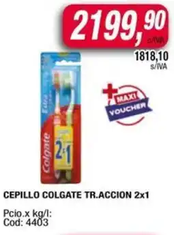 Maxiconsumo Colgate Cepillo Triple Accion oferta