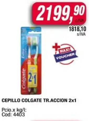 Maxiconsumo Colgate Cepillo Triple Accion oferta