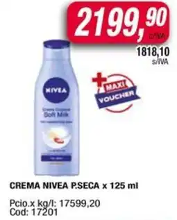Maxiconsumo Nivea Crema oferta