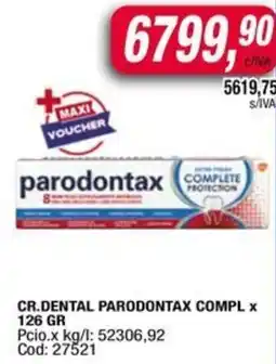 Maxiconsumo Parodontax Crema Dental oferta