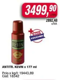 Maxiconsumo Kevin Antiperspirante oferta