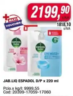 Maxiconsumo Espadol Jabon Liquido oferta