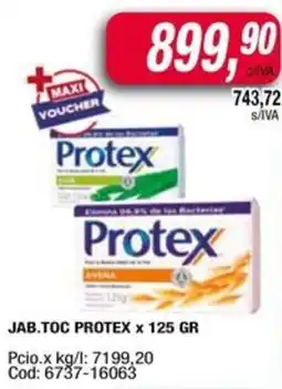 Maxiconsumo Protex Jabon Tocador oferta