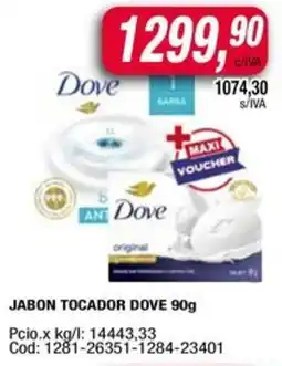 Maxiconsumo Dove Jabon Tocador oferta