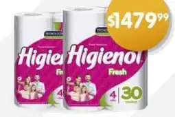 Supermercados Buenos Días Higienol papel higiénico oferta
