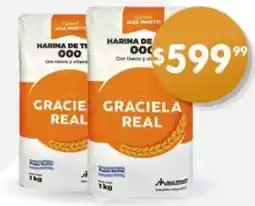 Supermercados Buenos Días Graciela Real harina de trigo 000 oferta
