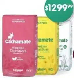 Supermercados Buenos Días Cachamate yerba mate compuesta oferta