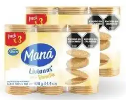 Supermercados Buenos Días Maná galletas dulces de vainilla oferta
