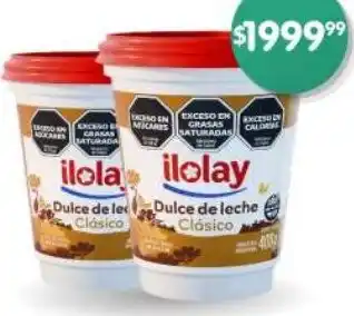 Supermercados Buenos Días Ilolay dulce de leche Dulce de lec Clásico oferta