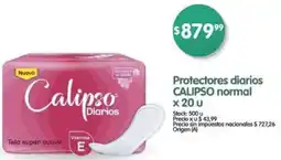 Supermercados Buenos Días Calipso protectores diarios normal oferta