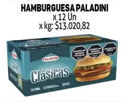 Makro Hamburguesa paladini oferta