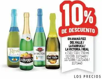 Makro Anana fizz del valle / la farruca / la victoria / real oferta