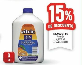 Makro Jugo citric oferta