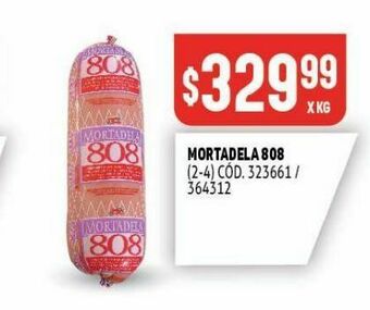 Makro Mortadela 808 oferta