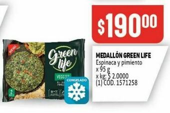 Makro Medallon green life oferta