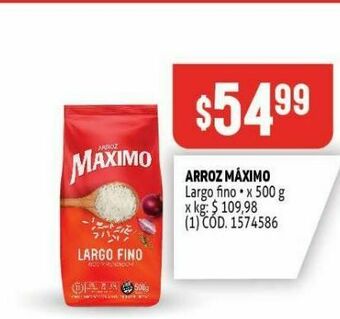 Makro Arroz maximo oferta