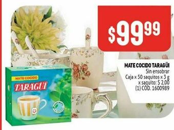 Makro Mate cocido taraguí oferta