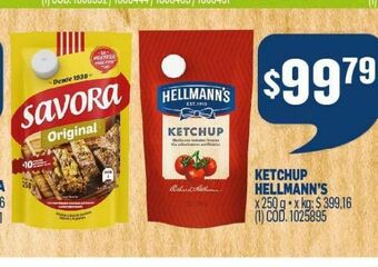 Makro Ketchup hellmann's oferta