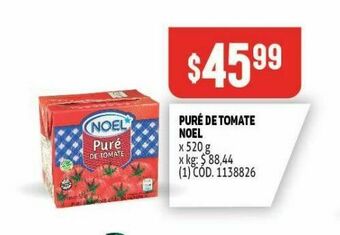 Puré de tomate noel