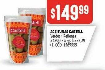 Makro Aceitunas castell oferta