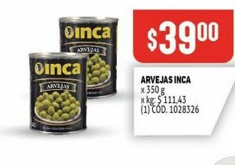 Makro Arvejas inca oferta