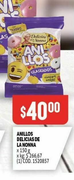 Makro Anillos delicia de la nonna oferta