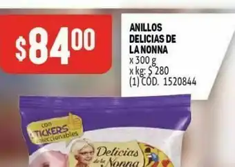 Makro Anillos delicia de la nonna oferta