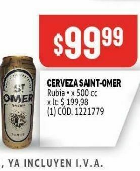 Makro Cerveza saint- omer oferta