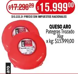 Makro Pategras trozado queso aro oferta