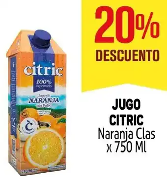Makro Citric jugo naranja clas oferta