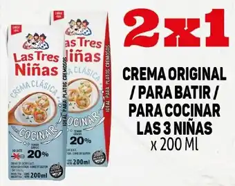 Makro Las tres niñas crema clásica oferta