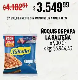 Makro La saltena ñoquis de papa oferta
