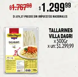 Makro Villa d'agri tallarines oferta