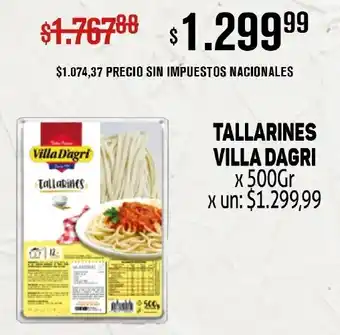 Makro Villa d'agri tallarines oferta