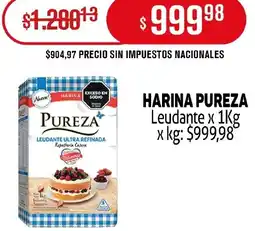Makro Pureza harina leudante oferta