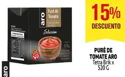 Makro Puré de tomate aro tetra brik oferta